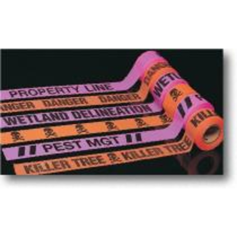 Flagging Tape – Printed (108 Rolls)