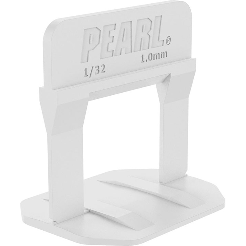 PLS White Clips Grout Size 1/32