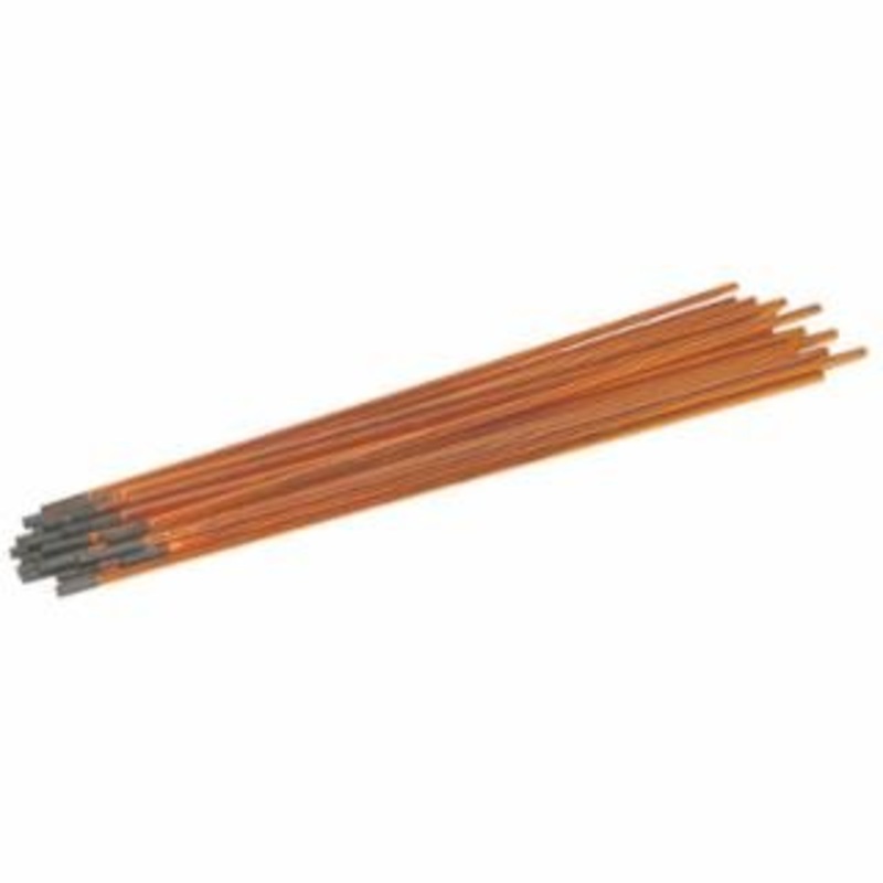 DC Copperclad Gouging Electrode, 1/4 in dia x 12 in L, Pointed – 50 per Order