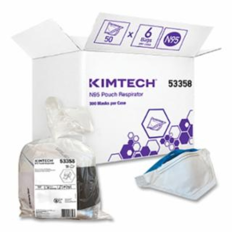KimtechTM N95 Pouch Respirators – 50 per Order