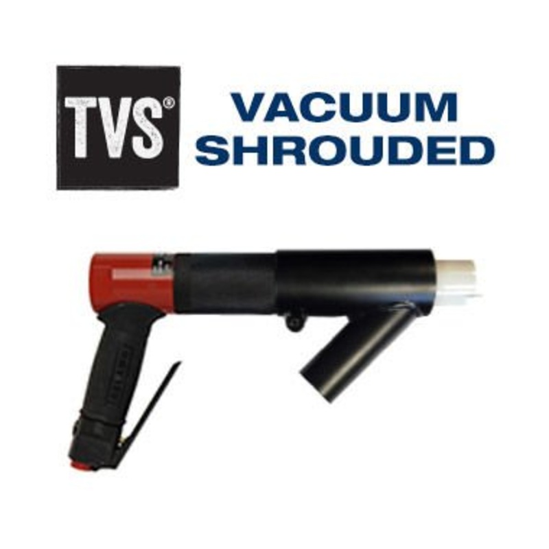 Needle Scalers with Integrated Vacuum Shroud
