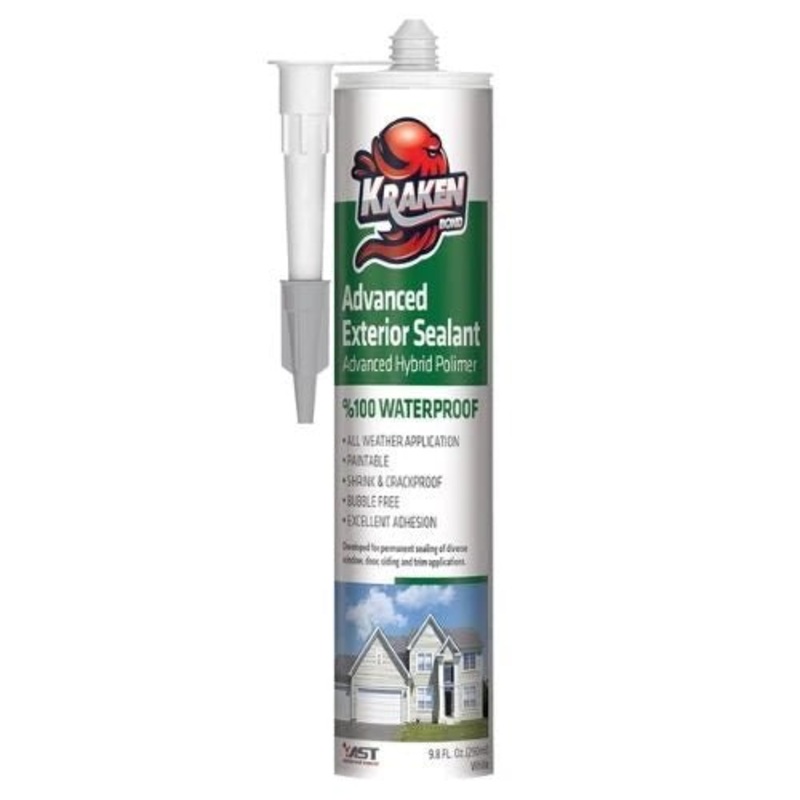 Advanced Exterior Sealant 290 ml ( 9.8 FL Oz.) White – Count of 12