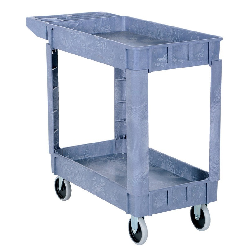 Plastic Utility Service Carts|17-1/2″x31″|24 1/2″x36″|2|3