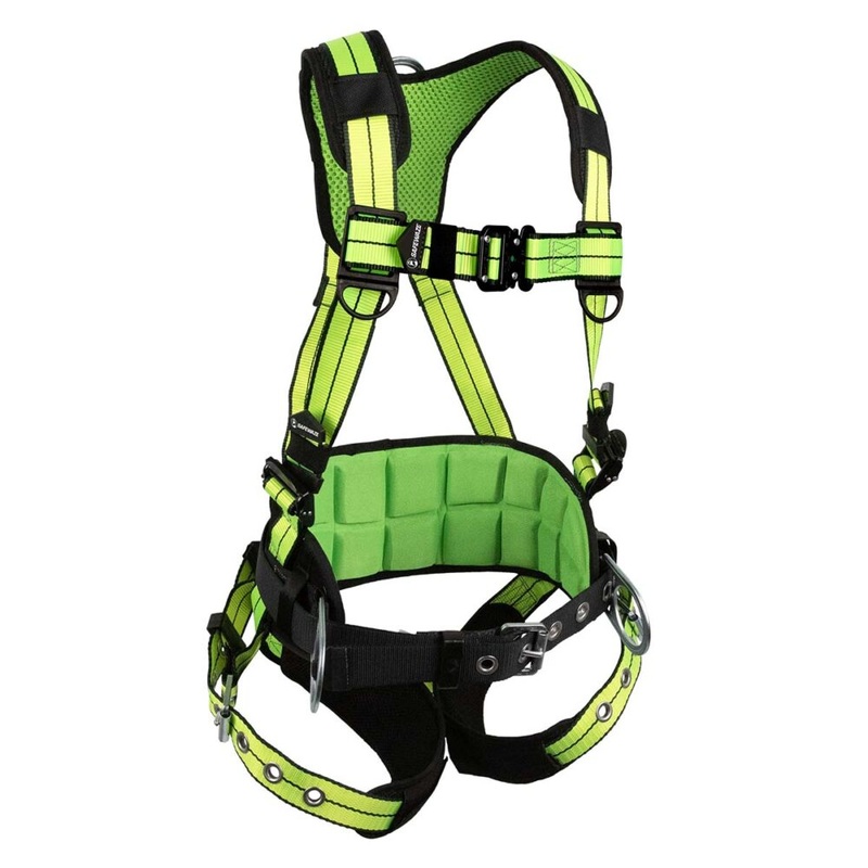 PRO+ Construction Harness: 1D, QC Chest, TB Legs
