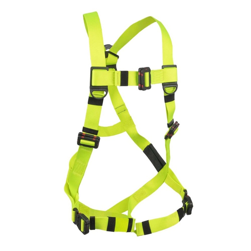 Arc Flash Full Body Harness: DE 1D, DE MB Torso, DE MB Chest, DE QC Legs