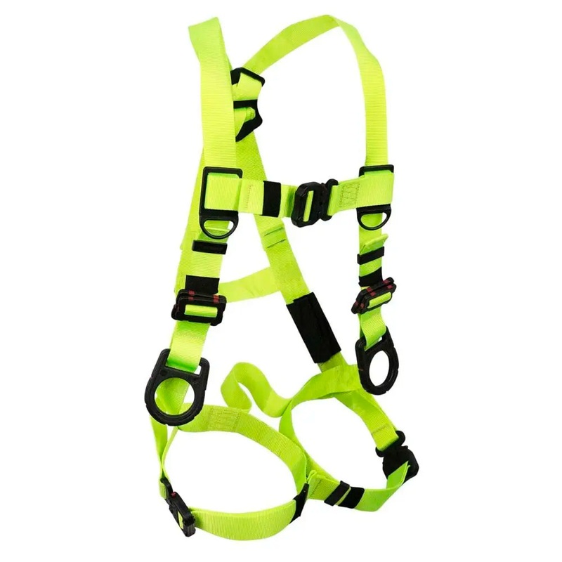 Arc Flash Full Body Harness: DE 3D, DE MB Torso, DE QC Chest/Legs