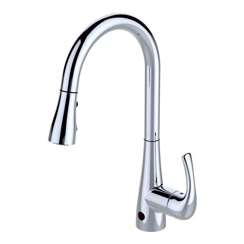 Dakota Sinks DSF-18KHF01 Signature 17 3/4 Inch Pull-Down Sensor Kitchen Faucet with 2 Way Function Spray Head