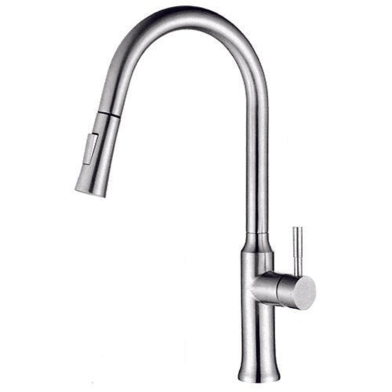 Dakota Sinks DSF-19KPO00 Dakota Signature 18 7/8 Inch Single Pull-Out Kitchen Faucet