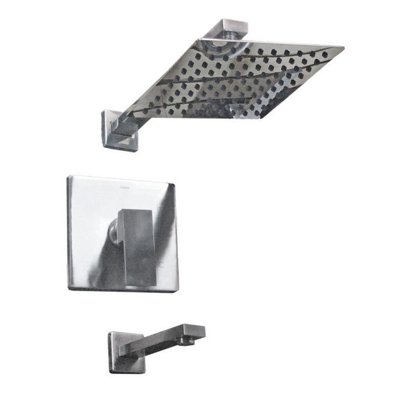 Dakota Sinks DSF-34BTS00 Kennedy Tub and Shower Set with Shower Arm and Shower Head