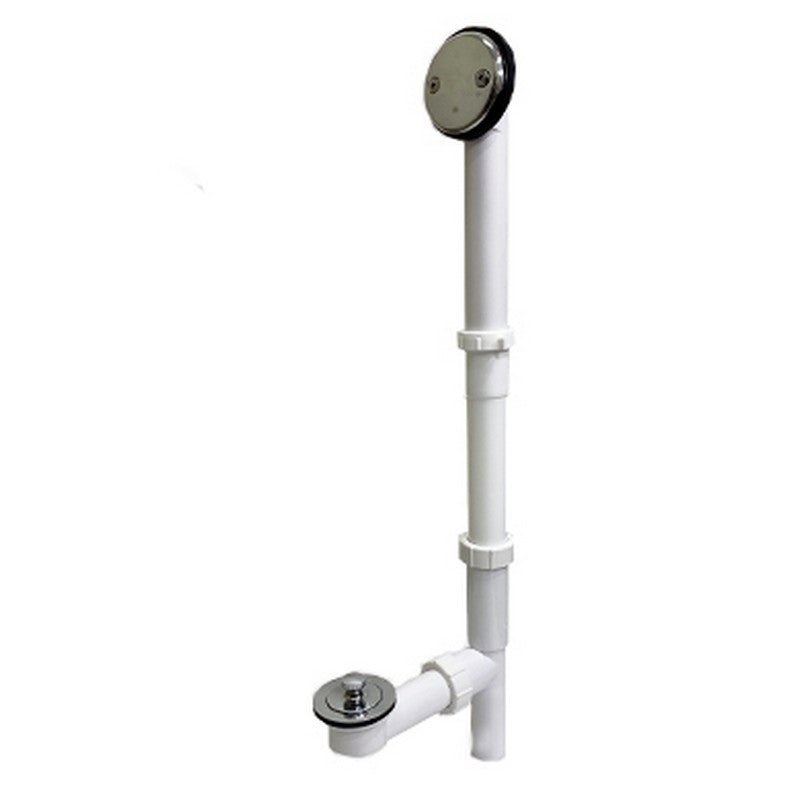 Dakota Sinks DST-BDKCR Signature 1 1/2 Inch Bathtub Drain and Overflow Kit