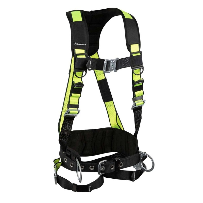PRO Construction Harness: 3D, QC Chest/Legs