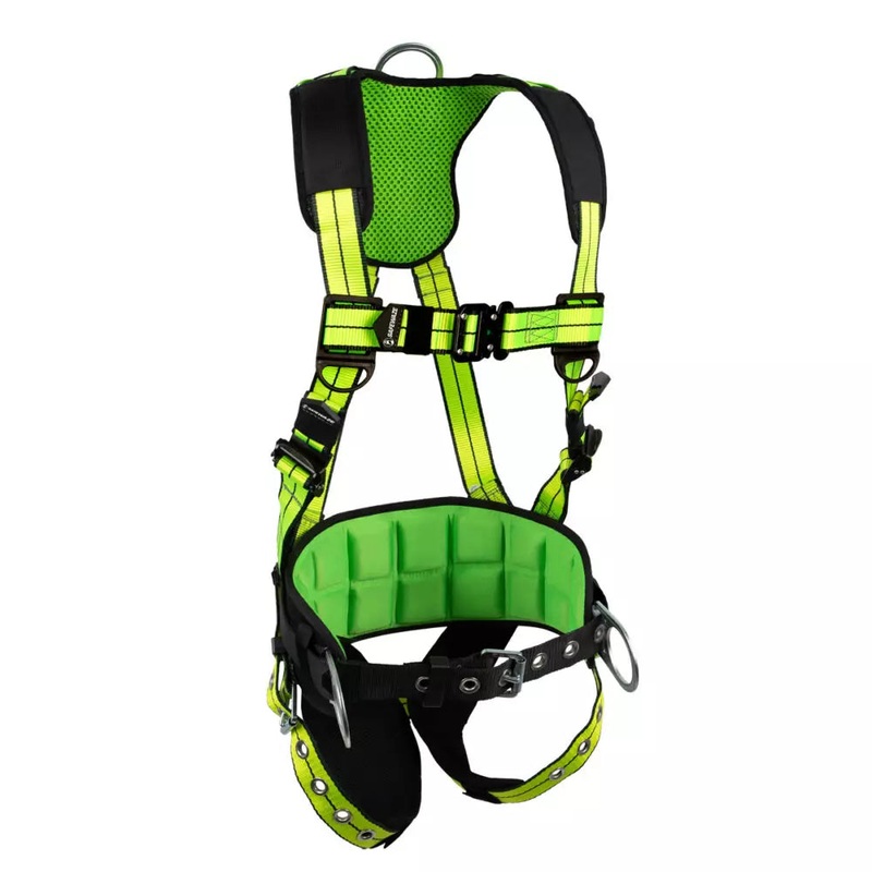 PRO Construction Harness: 3D, QC Chest, TB Legs