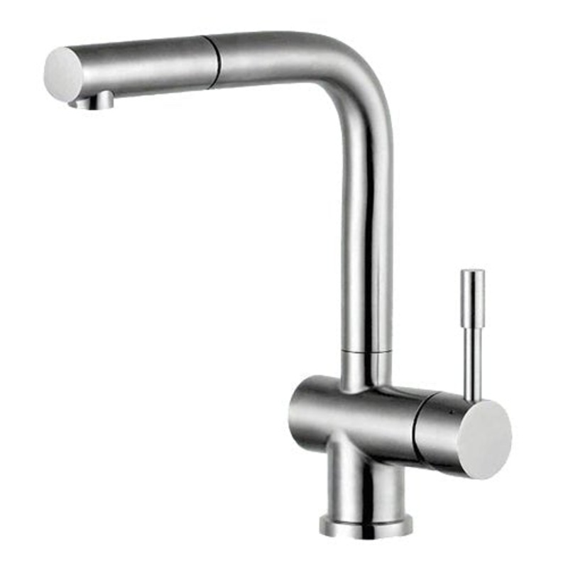 USF-12KPO00 Pull Out Kitchen Faucet  Brushed Nickel