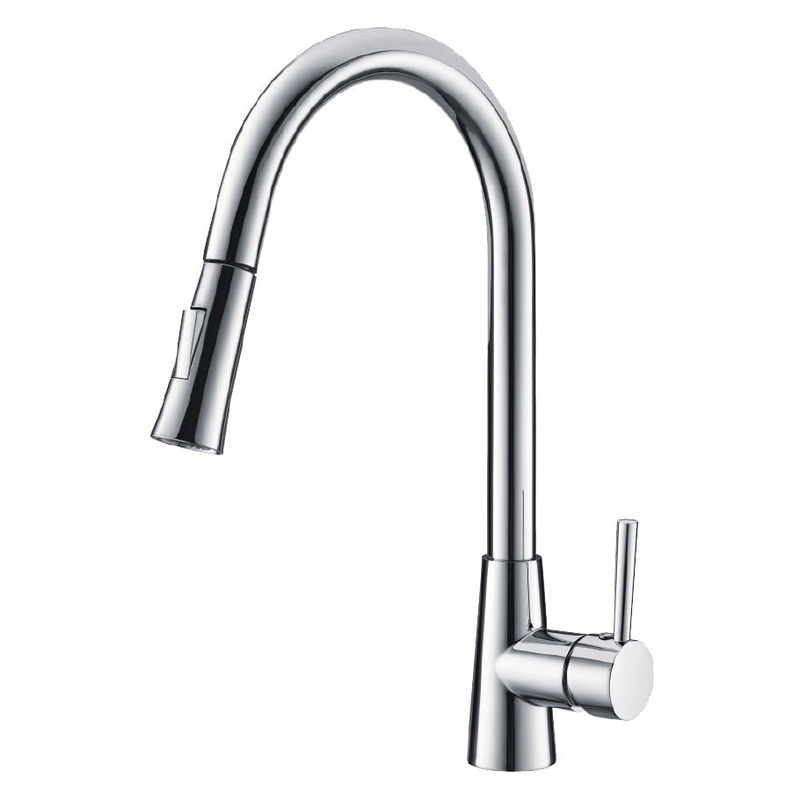 USF-16KPO00 Single Handle Kitchen Faucet – Chrome