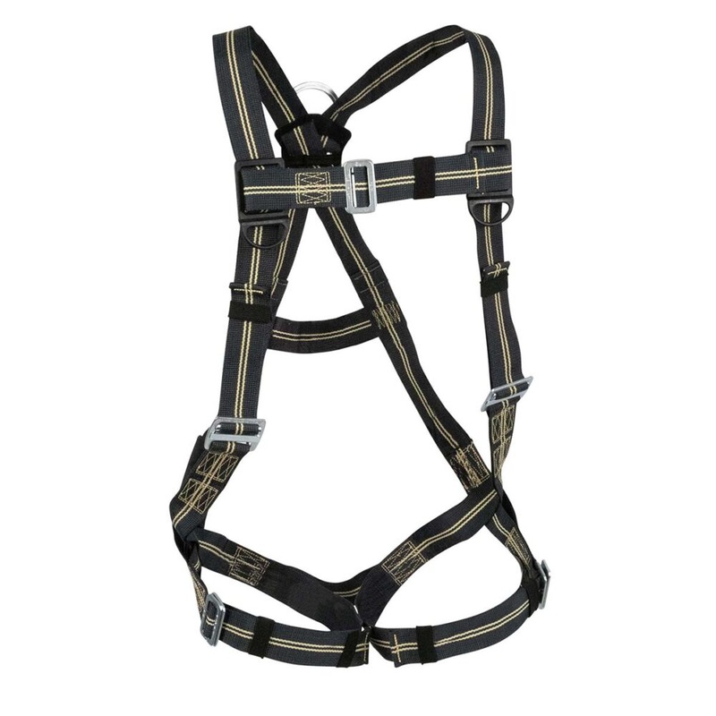Welding Full Body Harness: 3D/1D, Aramid Web, MB Chest/Legs