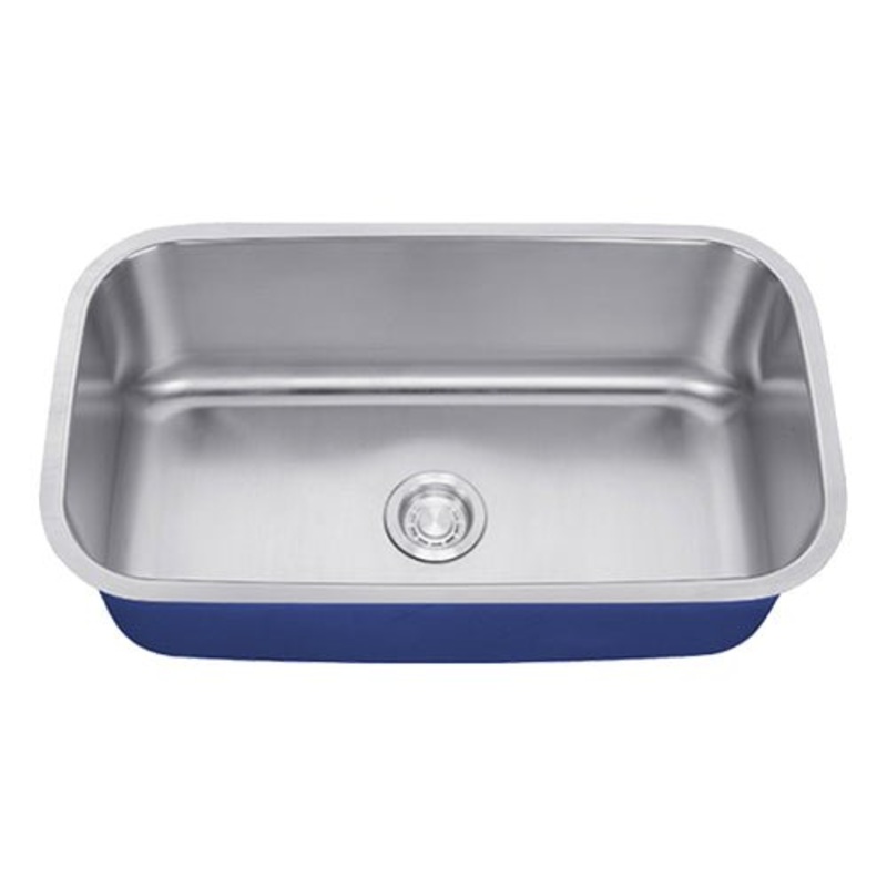 Dakota Signature Standard Radius 16g Single Bowl 27×18 w/ grid