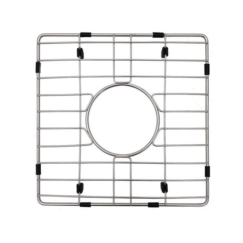 Dakota Sinks DSMZ-BG1616 Signature Z Series 13 3/4 Inch Bottom Grid, Brushed Nickel