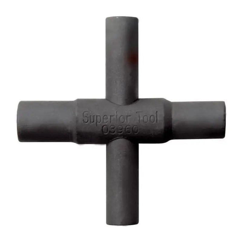 Four Way Sillcock Key – Case of 6