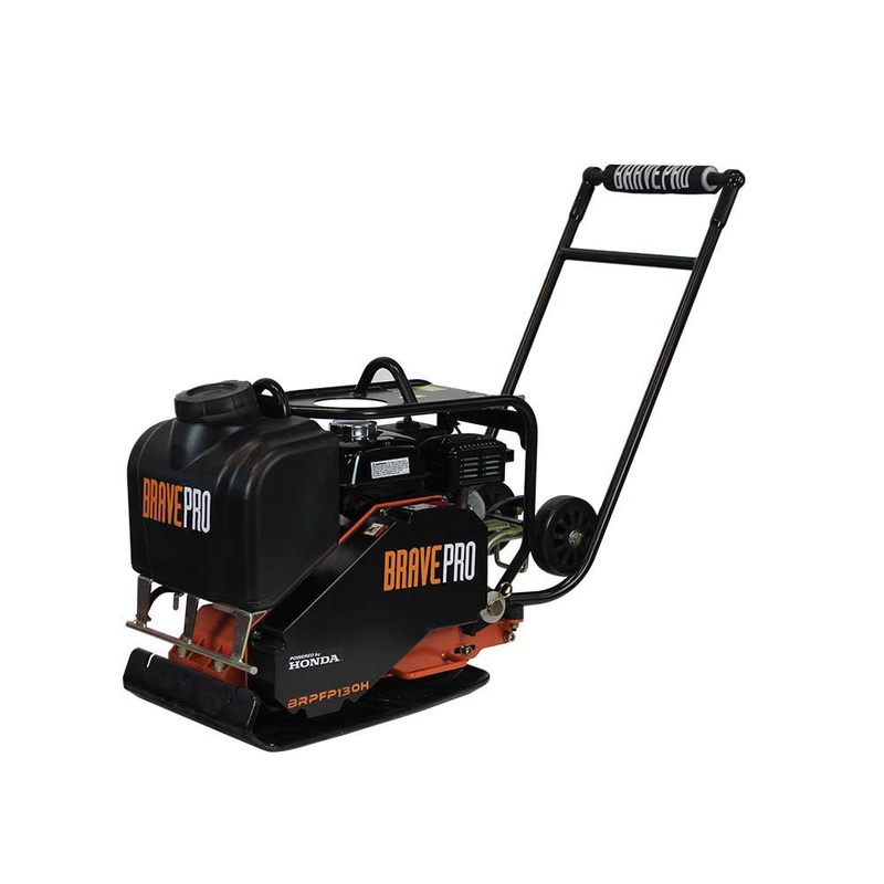 Brave Forward Plate Compactor | 14 In. | Tank and Wheel Kit | Honda GX160