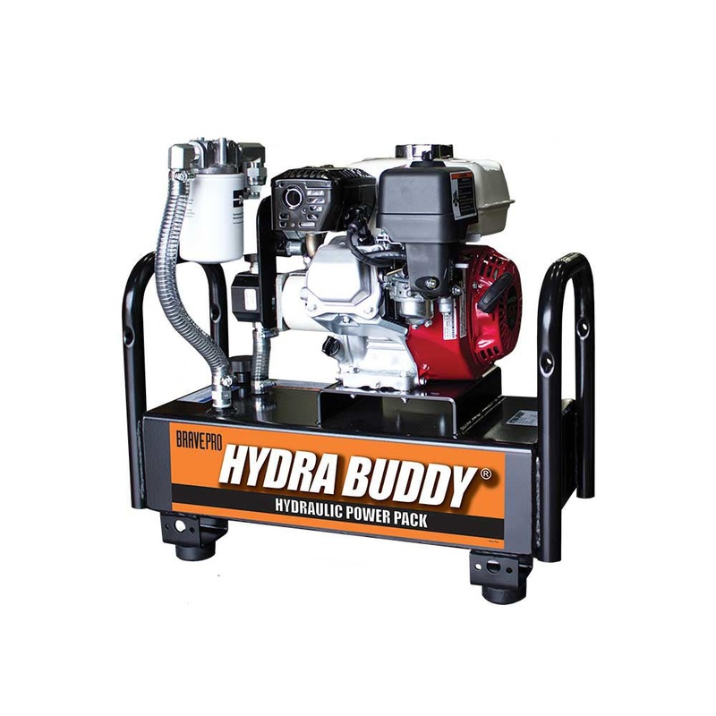 Brave Hydraulic Power Pack | 900 PSI | 7 GPM | Recoil Start | Honda GC160