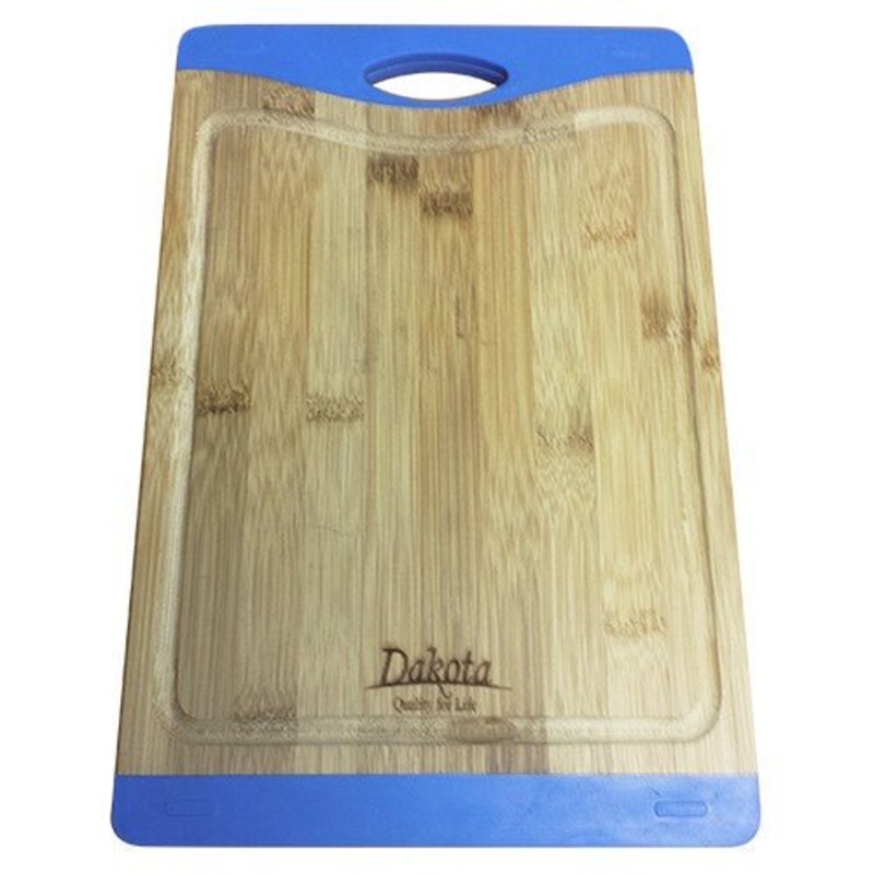 Dakota Sinks DSA-BCBWS Signature 8 3/4 Inch Bamboo Cutting Board with Silicone Edge