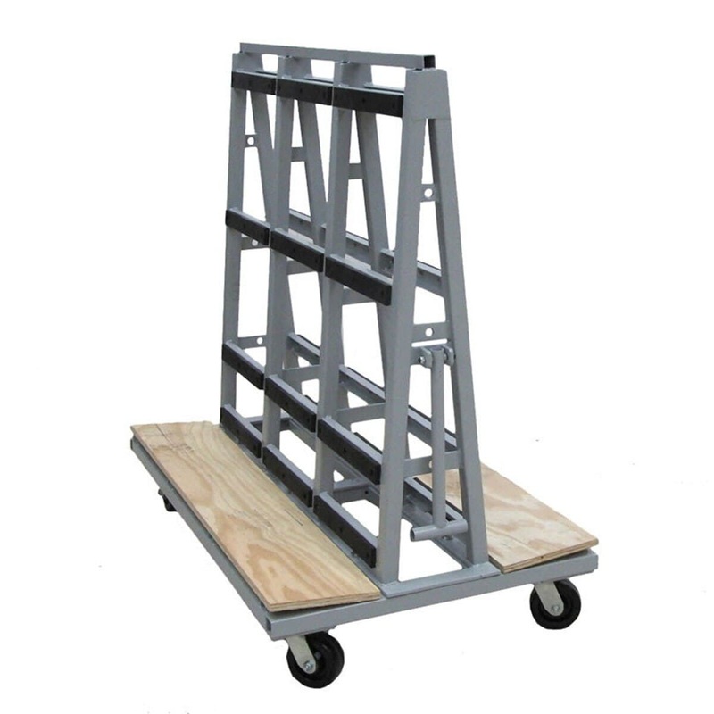 Groves Glass Carts|54″ (48″ Load Height)|72″ (60″ Load Height)|84″ (72″ Load Height)|96 (78 Load Height) (98 w/ Casters)|Caster Kit for GLC-4878 w/ (2) 8 Rigid and (2) 8 Swivel/Brake
