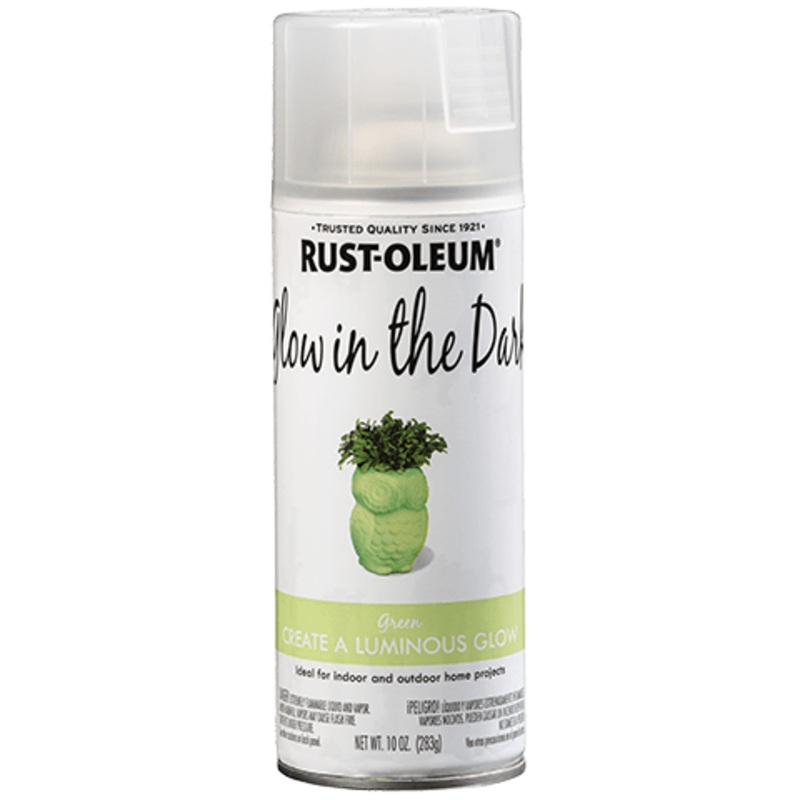 Rust-Oleum Glow In The Dark Spray Paint – 10oz (6Count)