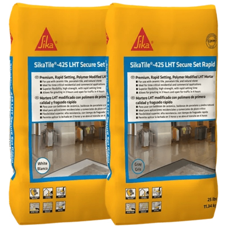SikaTile-425 LHT Secure Set Rapid Modified Mortar