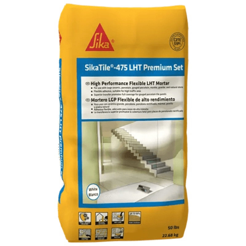 SikaTile 475 Premium LHT White Mortar