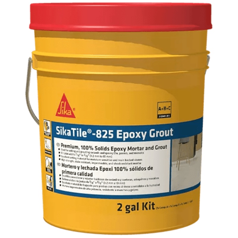 SikaTile-825 Epoxy Grout – 2 Gallons (3 parts)