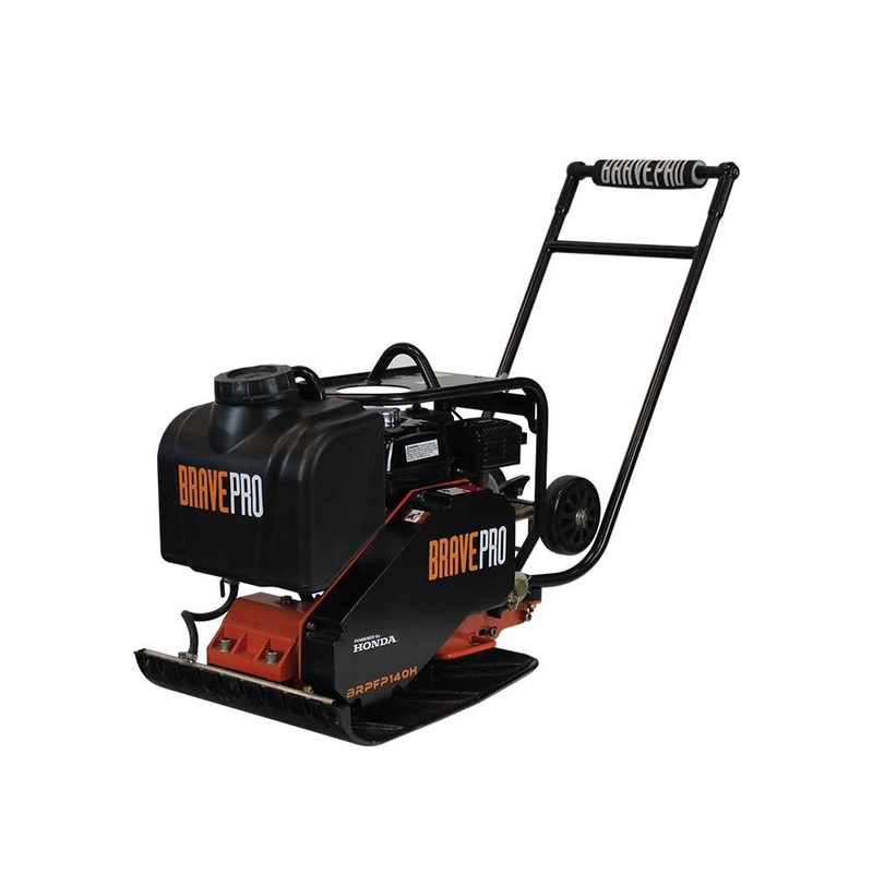 Brave Forward Plate Compactor | 18 In. | Tank and Wheel Kit | Honda GX160