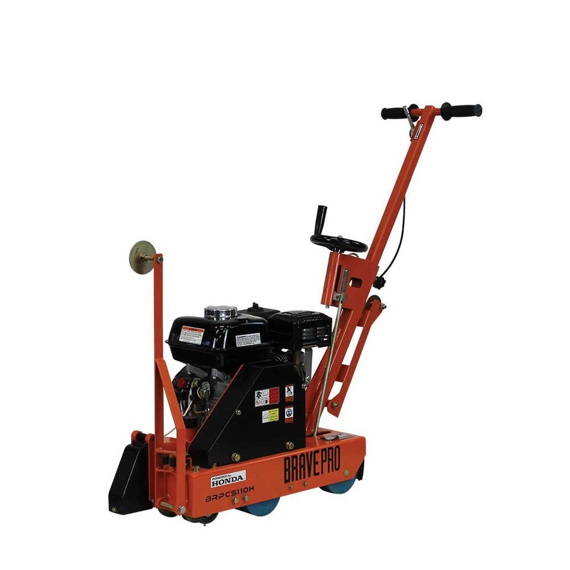 Brave Green Concrete Saw | 10 In. | Honda GX200