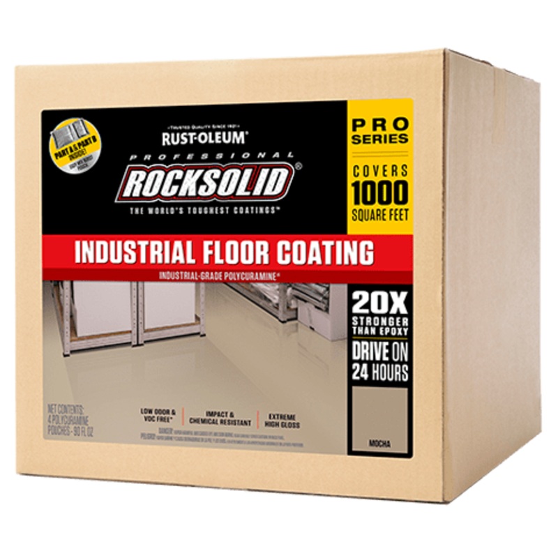 Rust-Oleum Rocksolid Professional Floor Coating – 360oz