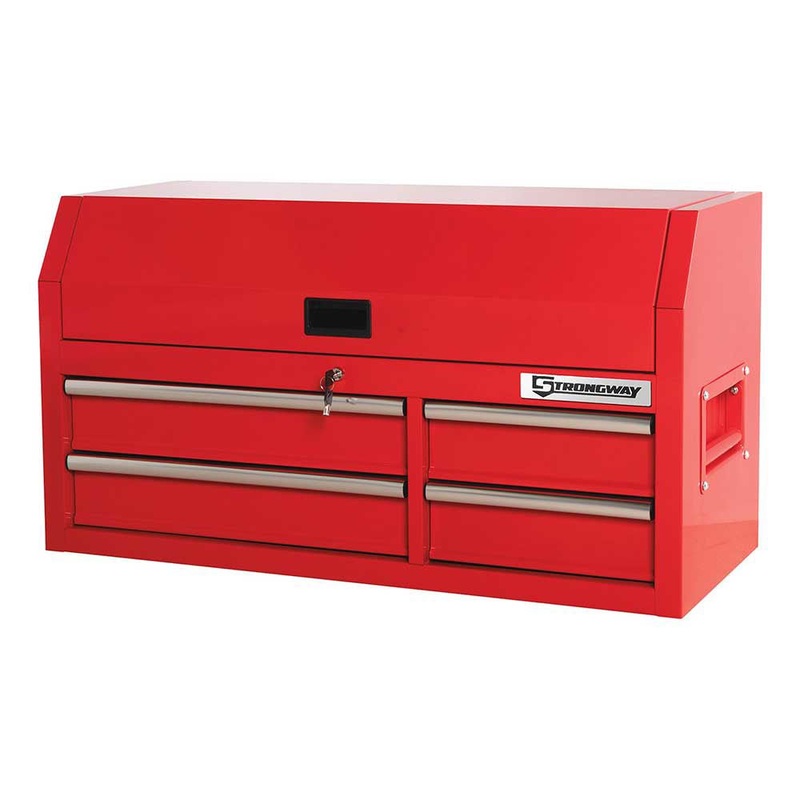 Strongway 42-In. 4-Drawer Top Chest | Red