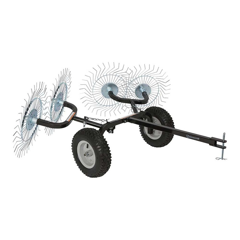 Strongway Acreage Rake | 48 In. | 4 Tine Reels
