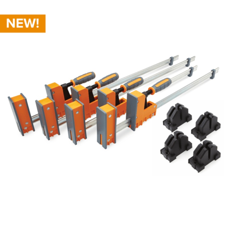 BORA 8pc Parallel Clamp Set