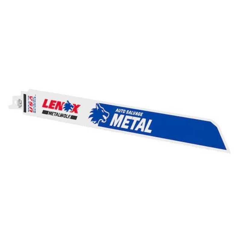 Metalwolf  Wave Edge 6 Inch Reciprocating Saw Blades – Pack of 5