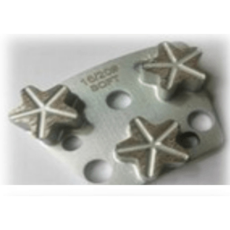 Trapezoid Quick Change Star Segments