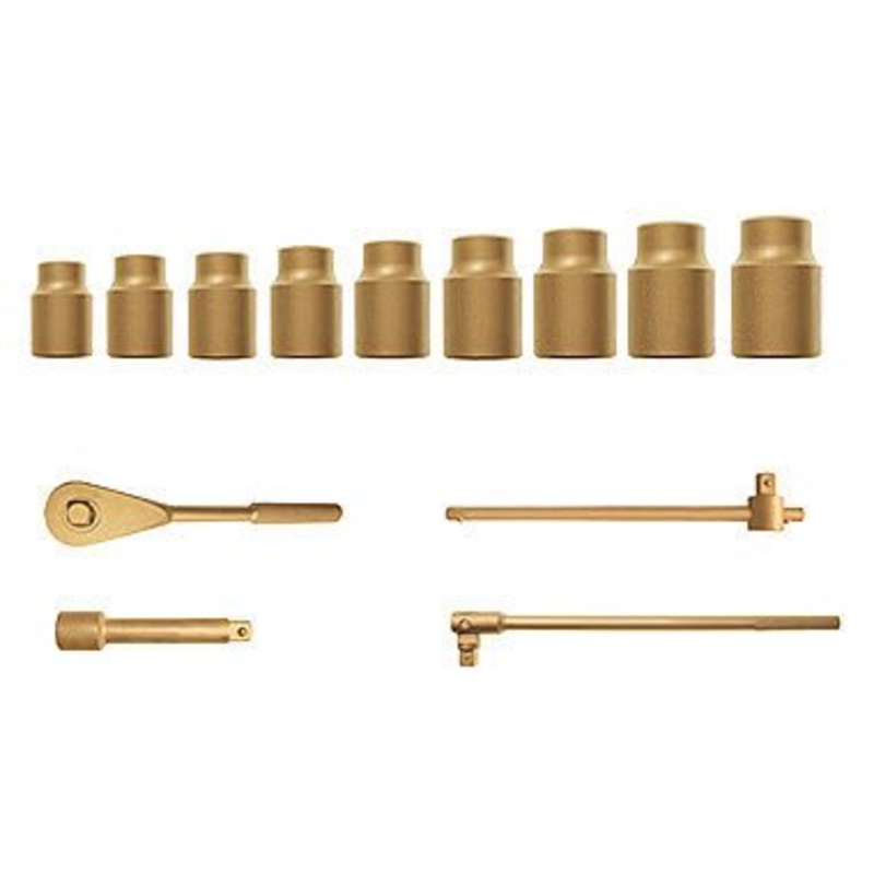 28-Piece Kit – Regular Sockets, 1/2 Drive