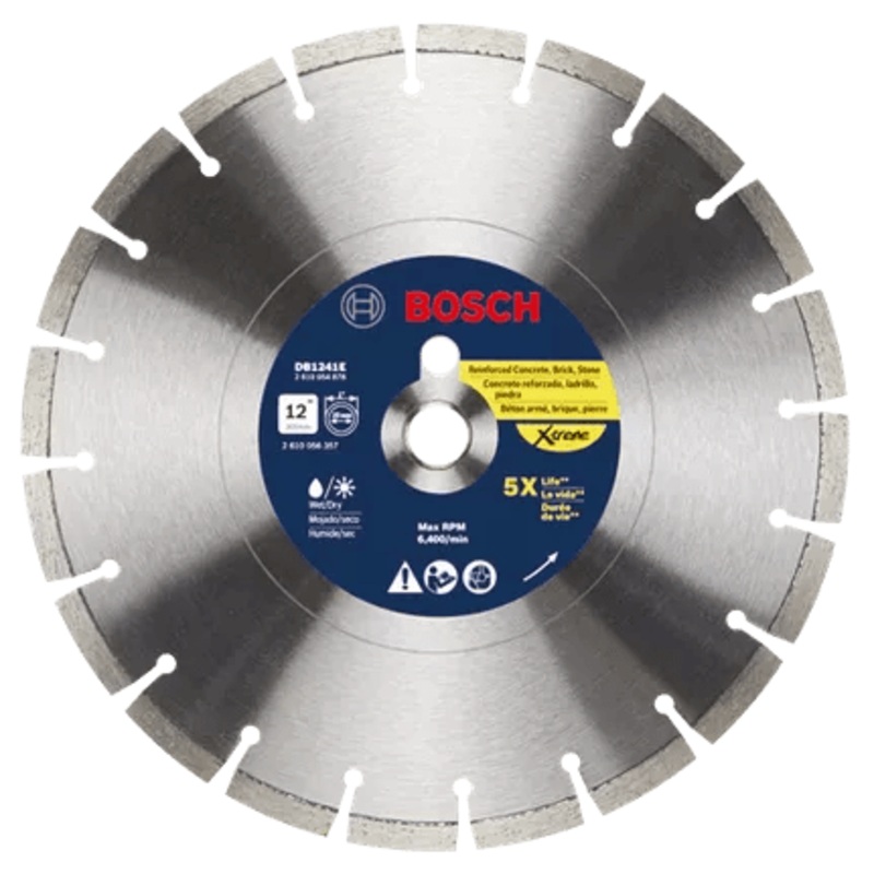 Bosh 12 IN. XTREME SEGMENTED RIM DIAMOND BLADE