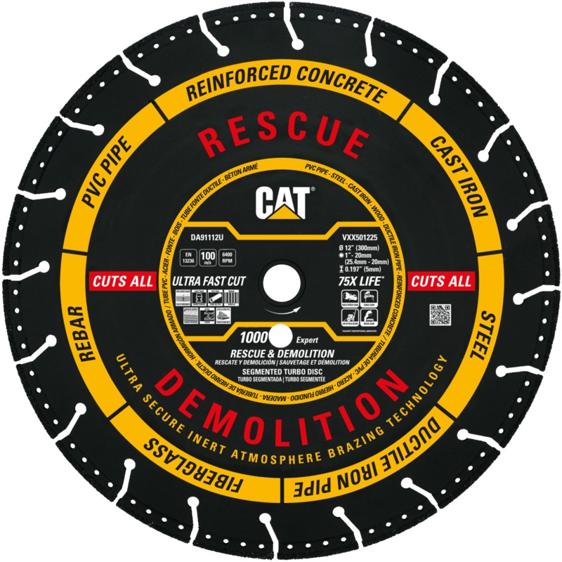 Cat 1000 Expert Rescue Demolition Blade – Free Shipping
