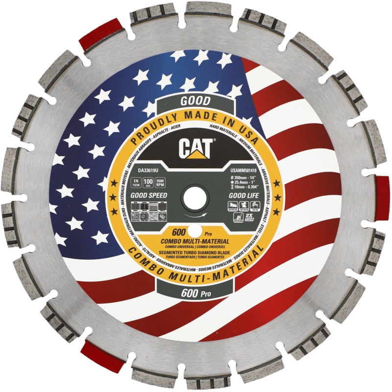 Cat 600 Pro Multi Materials Diamond Blade – Free Shipping