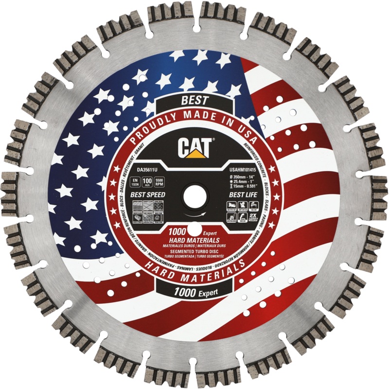 Cat Diamond Blade (Free Shipping)- 1000 Expert for Hard Materials
