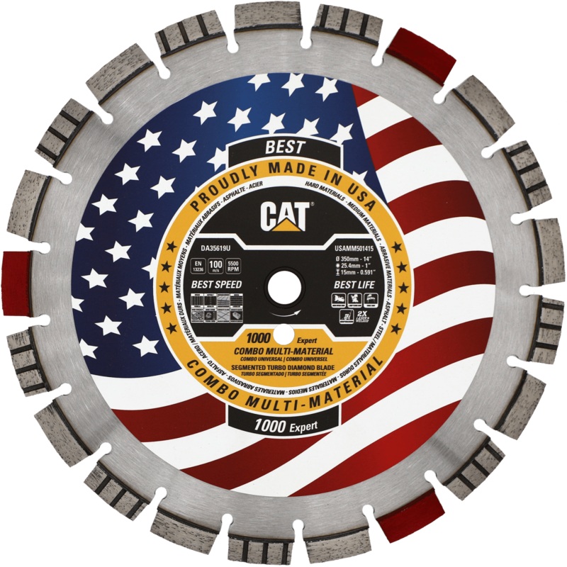 Caterpillar Diamond Blade (Free Shipping) – 1000 Expert for Multi Materials