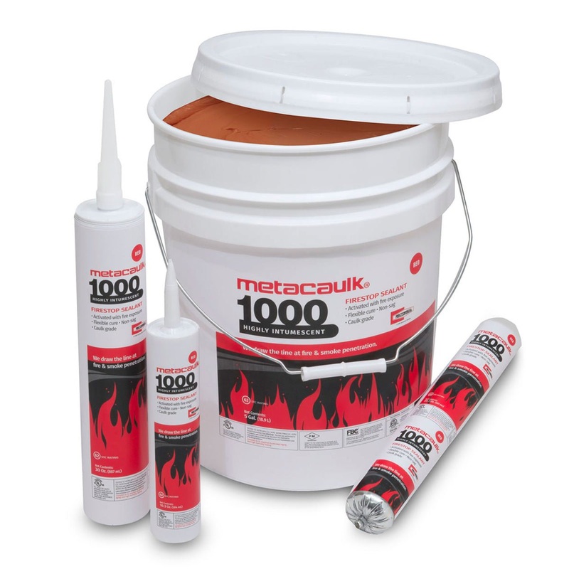 Metacaulk 1000 Intumescent Firestop Sealant