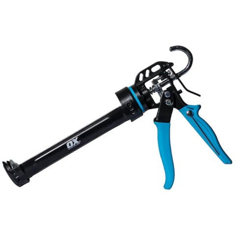OX Pro 10-Ounce Heavy-Duty Caulk Gun | 12:1 Thrust Ratio