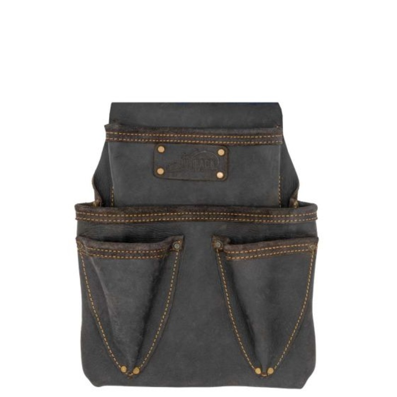 OX Pro 4-Pocket Roofer’s Pouch | Oil Tanned Leather