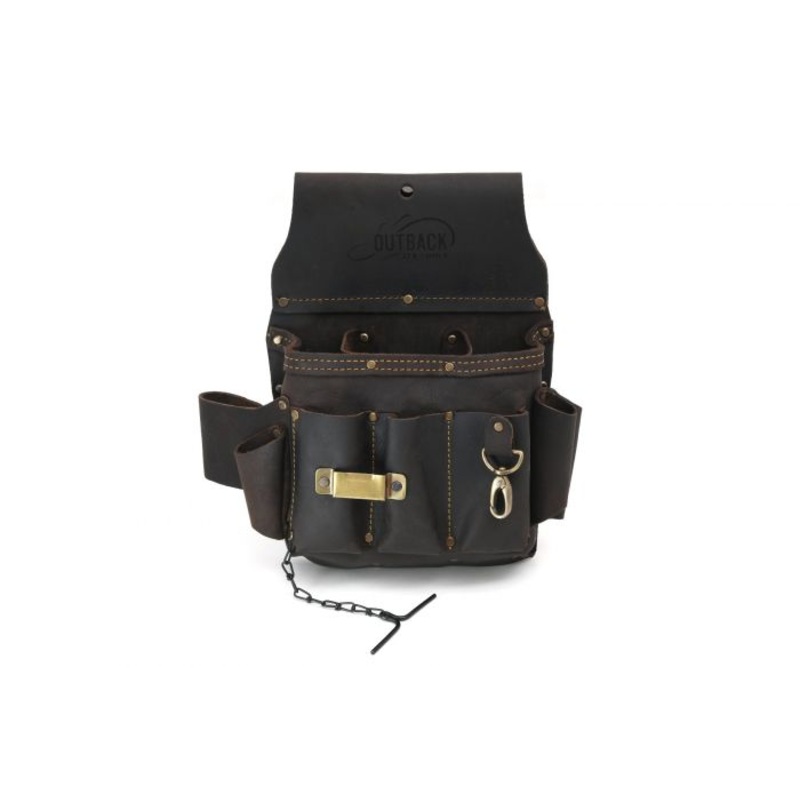 OX Pro Electrician’s Pouch, Oil Tanned Leather