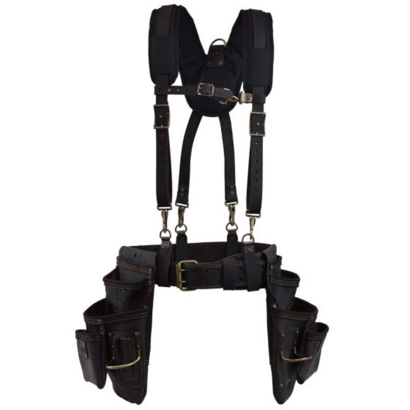 OX Pro Oil-Tanned Leather Framing Rig With Suspenders