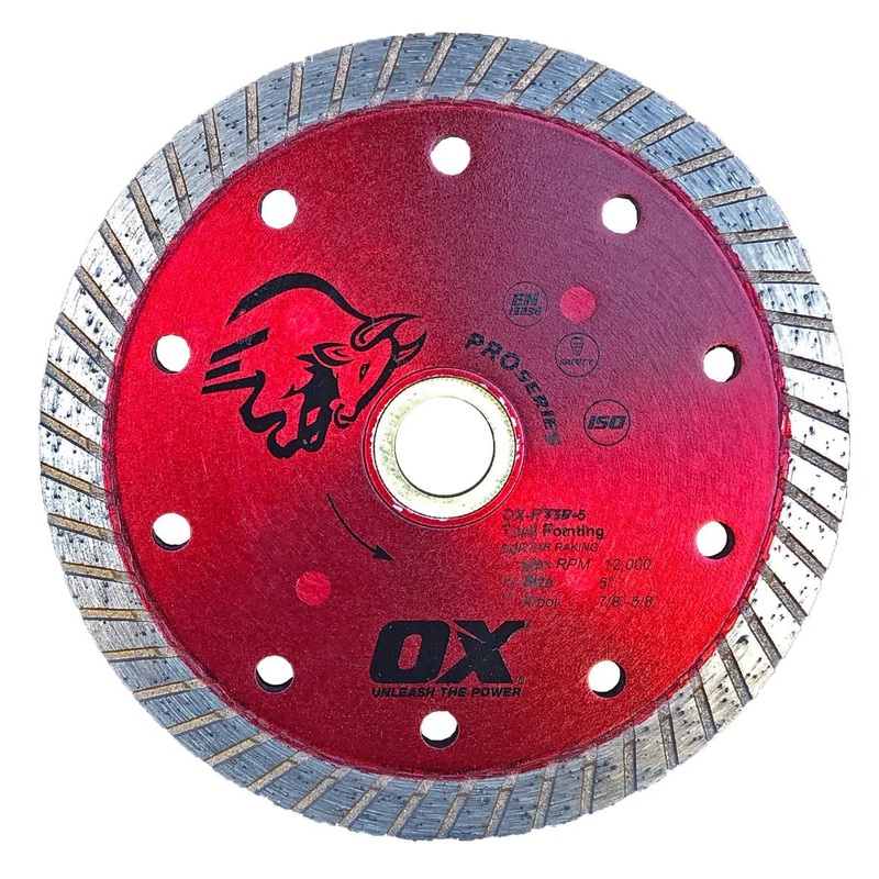 OX Pro Sandwich Double Turbo Tuck Pointing Diamond Blade | 4.5 / 114mm